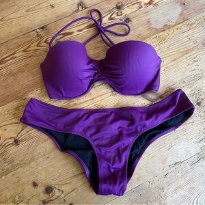 Victoria’s Secret Purple  Women's Bikini Set